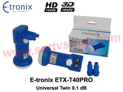Конвертор E-TRONIX ETX-T40PRO- Universal Twin 0.1 dB